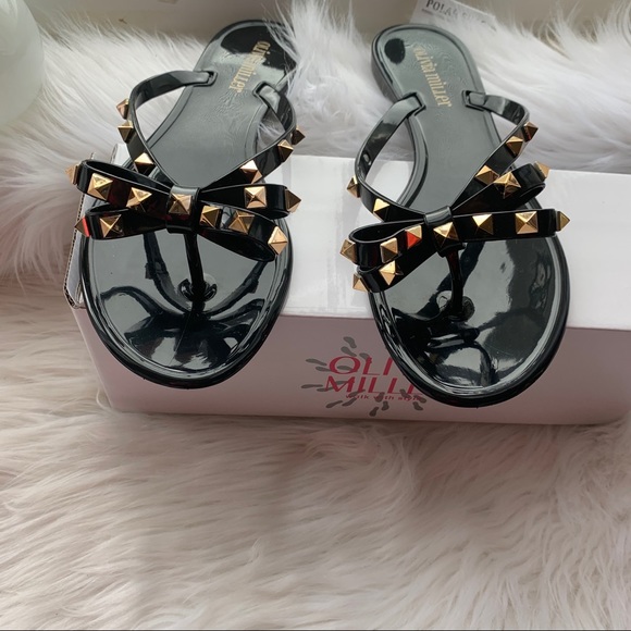 olivia miller pop rox jelly sandal